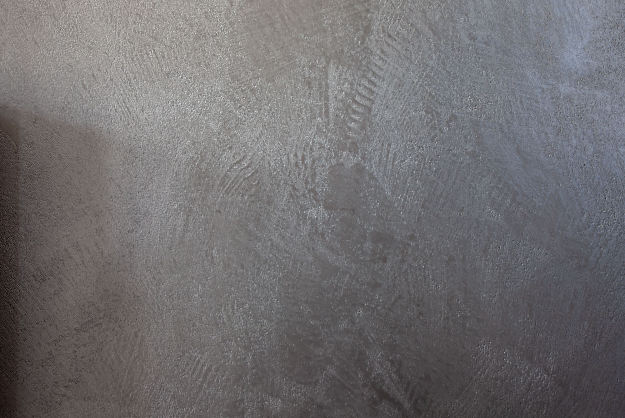 Detail einer Frescolori-Wandstruktur in der Stadtvilla, Exklusive Stadtvilla